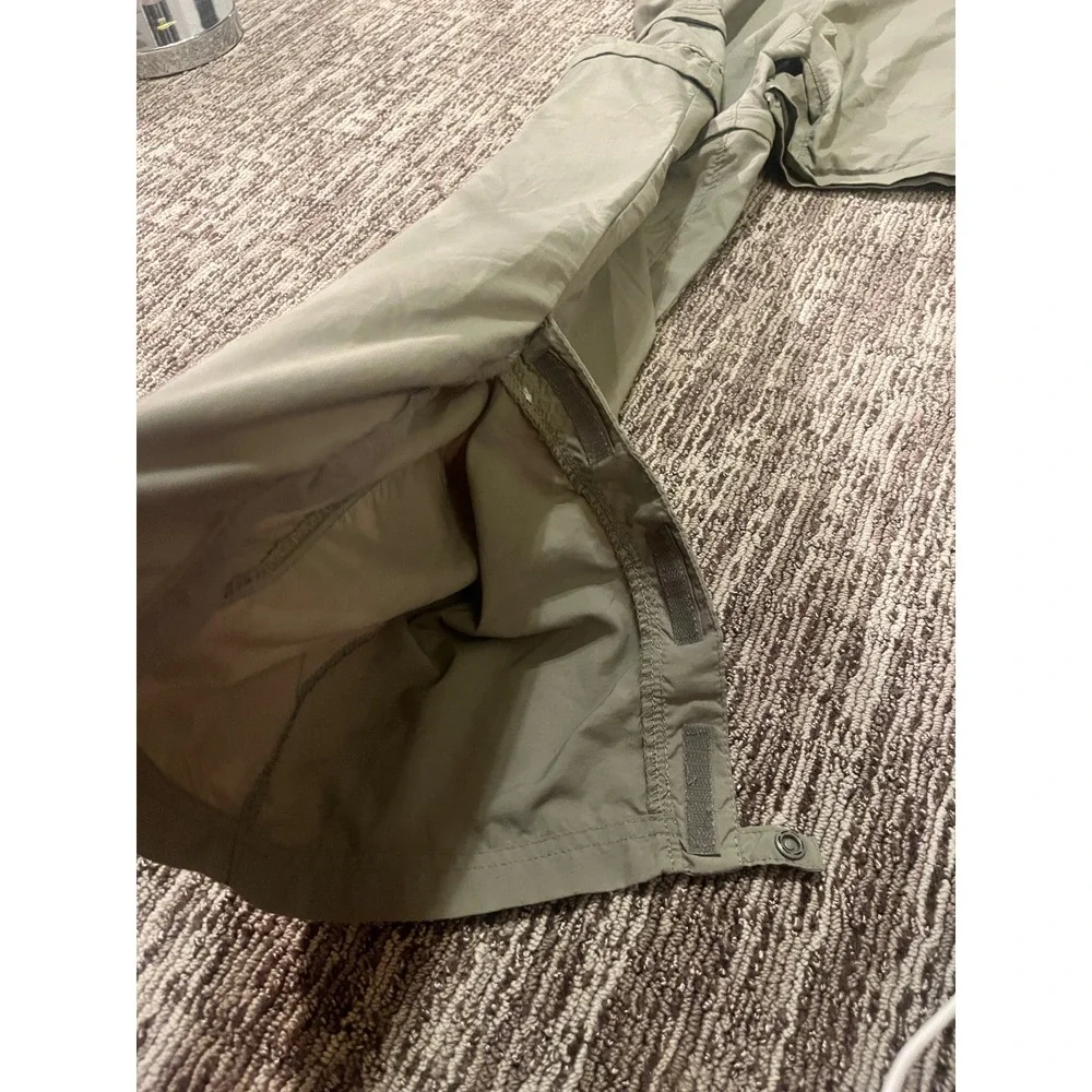 Columbia Titanium Convertible Hiking Pants Mens XL Sage Green Zip Off TL8273